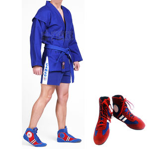 Venta caliente Sambo Kimono Material de alta calidad Uniforme de artes marciales Sambo Kurka - Product Image 4