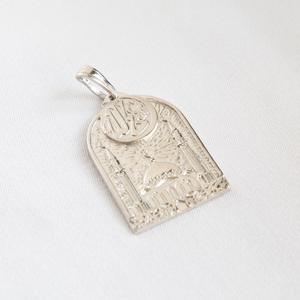 Colgante musulmán elegante para mujer, de Plata de Ley 925, rodanzante, inserto con anillos de Letras árabes, joyería - Product Image 5