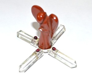 Generador de Ángel de jaspe rojo, a bajo precio - Product Image 1
