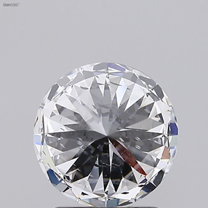 Couleur E SI2, taille de clarté 1.62Ct diamant poli de laboratoire de forme ronde HPHT-CVD bijoux en diamant en vrac - Product Image 2
