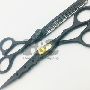 Tijeras Black Beauty Barber Scissors Set Salon Acero inoxidable Estilo profesional Corte de pelo Tijeras para recortar el cabello - Product Image 4