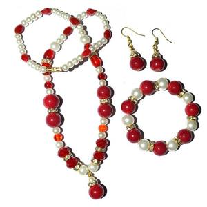 สร้อยคอแฟชั่นหินโมรา | สร้อยคอแฟชั่นอาเกตสำหรับฟังก์ชั่นงานแต่งงาน - Product Image 1