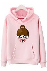 Sudadera lisa con capucha para mujer, ropa para Parte Superior Femenina, de alta calidad, venta al por mayor - Product Image 3