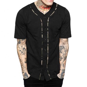 Mens Baseball Jersey Button Down Athletic Sport Uniform Sublimation Baseball Uniform Sublimation Cheap Price Baseball jersey - Product Image 2