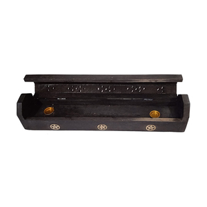 กระถางธูปไม้แบบพกพา,กล่องธูปทำด้วยมือสำหรับจำหน่ายสินค้าจากโรงงาน - Product Image 5