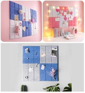 Solución Acústica Paneles Acústicos de Poliéster Tablero Acústico de Fieltro PET Paneles de Pared Insonorizados - Product Image 4