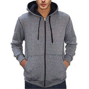 Sweat-shirt à capuche sans manches personnalisé avec logo, léger, respirant, en polyester et coton, pour homme - Product Image 2