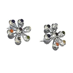 Worthbuy — boucle d'oreille à fleurs 7 Chakra, vente en ligne - Product Image 1