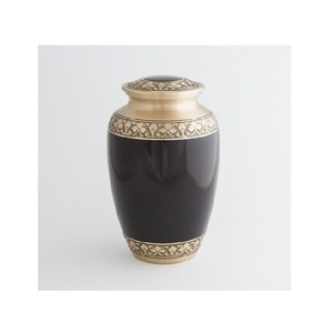 Urna de cremación de cenizas humanas de diseñador hecha a mano 2025, urna de mascota conmemorativa funeraria de estilo Vintage de calidad Premium personalizada - Product Image 2