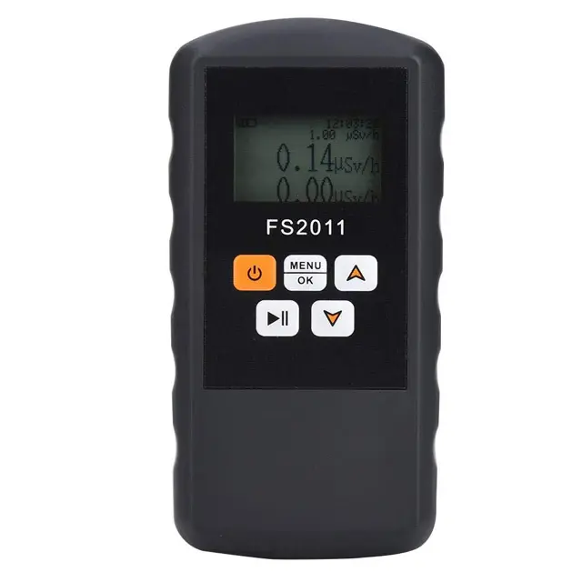 FS2011 Radiasi Nuklir Detector Dosimeter Alarm Alat Tester LCD Display Radioaktif Detector