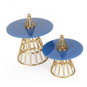 ขาตั้งเค้กแต่งงานโลหะเคลือบเงา รูปหัวใจ พร้อมที่ตักเค้ก ของตกแต่งโต๊ะ อุปกรณ์บนโต๊ะอาหาร - Product Image 1