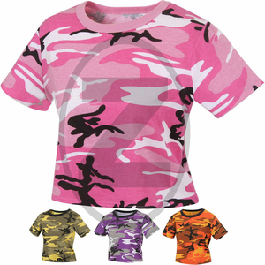 Wholesale Loose Design Workout Crop Shirt Cotton Shirt for Women Crop top crop - Product Image 1