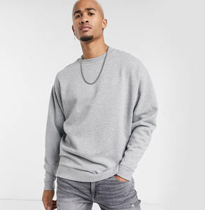 Sudaderas deportivas de cuello redondo para hombre, sudadera de Color sólido, informal, de manga larga, gruesa, de lana, a la moda - Product Image 2