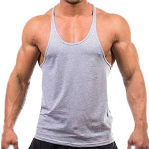 Débardeur d'été en coton pour homme, doux, respirant, confortable, sans manches, pour la gym, le fitness, décontracté, pour l'entraînement, fourniture d'usine - Product Image 5