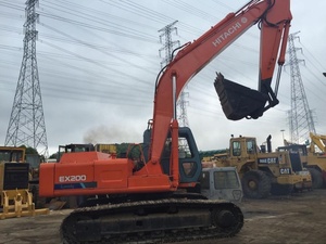 Excavatrice Hitachi EX200-3 d'occasion du Japon, 20 tonnes, modèle 2007, moteur 124 kW, capacité de la benne de 0,8 m³, à vendre - Product Image 6