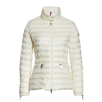 Veste bomber pour femme avec logo personnalisé, service OEM, imperméable, respirante, écologique, manteau d'hiver avec impression en relief, à capuche