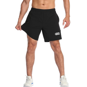 Customized Canvas Gym <b>Shorts</b> for <b>Men</b> Casual Training Solid <b>Pattern</b> 100% Cotton Breathable Quick Dry - Product Image 1