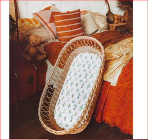 100%organic cotton <b>bassinet</b> <b>sheet</b> for new born babies - Product Image 3