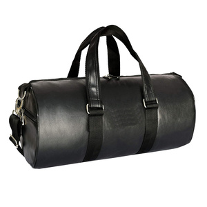 2021 Custom Vintage Leather Gym <b>Bag</b> <b>Women</b> Large Capacity Waterproof Multi-Function <b>Weekender</b> Zipper Closure Sport Style <b>Travel</b> - Product Image 1