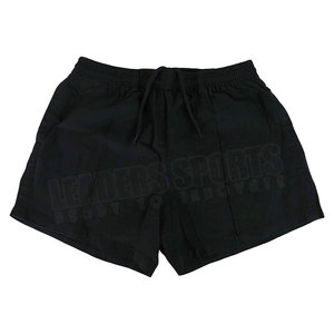 Shorts décontractés en coton pour hommes, anti-plis, taille élastique, couleur unie, service OEM, maille personnalisée - Product Image 4