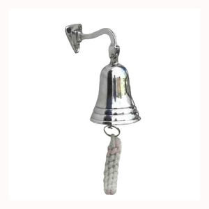 Campana de metal con acabado chapado en oro para decoración de Navidad de fiesta en casa y campana de decoración Interior del hogar a un precio económico - Product Image 3