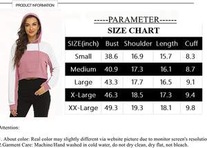 Survêtement de sport décontracté pour femme, ensemble 2 pièces, haut court, surdimensionné, sweat à capuche, grande taille, bon marché, tendance, nouvelle collection - Product Image 5