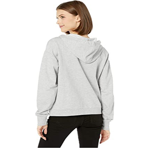 2023 haut tendance dames fermeture à glissière sweats à capuche couleur personnalisée Design Streetwear Style grande taille hiver à capuche Logo personnalisé lavé - Product Image 2