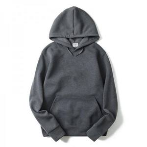 New Fashion <b>Men</b> Autumn Winter Hooded Street Long Sleeve loose Solid Color Hooded Casual Blouse Fleece Tops <b>White</b> <b>Hoodies</b> - Product Image 2