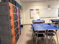 Casier à clé en plastique ABS coloré, de haute qualité et durable, avec montage facile pour les élèves et les enseignants