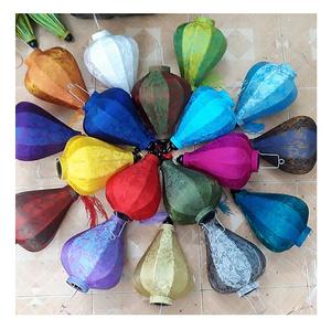 Linternas de seda vietnamita para decoración de Festival de Año Nuevo, linternas de seda hechas a mano (Lee Tran: + 84987731263), 99 DATOS dorados - Product Image 5