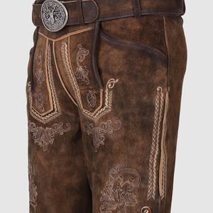 Pantalons brésiliens personnalisés pour hommes, derhosen, pantalons courts, en cuir véritable, personnalisés, vente en gros, nouvelle collection - Product Image 6