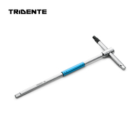 Clé hexagonale coulissante à poignée en T multi-usage Tridente 5MM, matériau CR-V + S2, modèle XC51013, DIY & OEM Taïwan