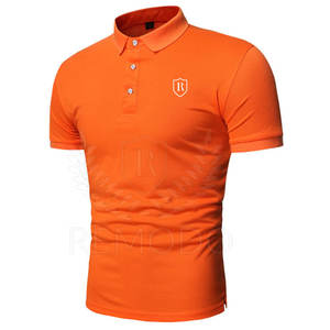 Polo de poliéster para hombre, camiseta de manga corta con diseño personalizado - Product Image 1