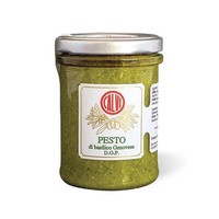 Calvi Pesto Di Liguria Olijf Basilicum Pinoli Knoflook Genova - Verse Italiaanse Condiment Groen 0,5kg IFS BRC Gecertificeerd Intens Italiaans