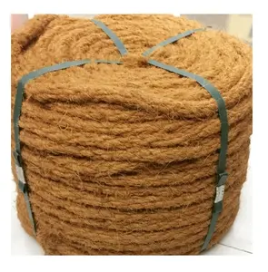 Cordes en fibre de coco bouclées de qualité supérieure, cordes en coco du Vietnam, bon marché pour le jardinage et l'exportation