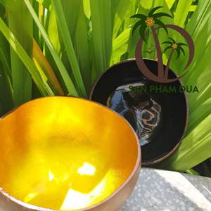 BOLS LAQUÉS EN COQUILLE DE NOIX DE COCO COQUILLE D'OEUF AVEC DE NOMBREUX MOTIFS DU VIETNAM DE HAUTE QUALITÉ ET À BAS PRIX/CONÇU DE NOIX DE COCO - Product Image 5