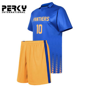 เสื้อฟุตบอลใส่ได้ทั้งชายและหญิงชุดเสื้อทีมฟุตบอลแขนสั้นชุดเครื่องแบบสโมสรแห้งเร็วโลโก้สีตามสั่ง - Product Image 4