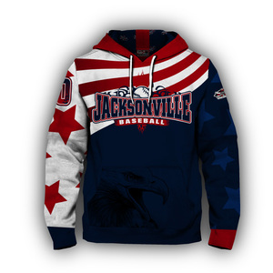 SUBLIMATION ENTIÈREMENT PERSONNALISÉE HOMME HOODIES / PULL OVERS DE QUALITÉ SUPÉRIEURE - Product Image 3