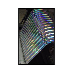 Películas de pilar de arcoíris de poliéster autoadhesivas de alta calidad de 33m, laminación acrílica activada por agua, sellado de bolsa de un solo lado - Product Image 1