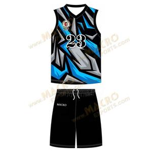 เสื้อบาสเก็ตบอลกางเกงขาสั้นหรือชุดบาสเก็ตบอลสำหรับผู้ชายและเยาวชนซัพพลายเออร์ขายส่งในทุกขนาดและสไตล์ - Product Image 1