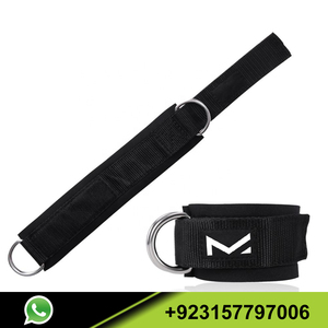 Correas de tobillo para máquinas de Cable, puños para entrenamiento de pegamento, realce de extensiones de muslo, banda de protección acolchada de neopreno, Logo personalizado, productos de gimnasio - Product Image 4