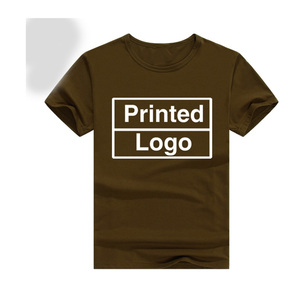 เสื้อยืดแขนสั้นสีชมพูสำหรับผู้ชาย พิมพ์ลายโลโก้ คอกลม ทรงลำลอง ผ้าฝ้ายเจอร์ซีย์ ระบายอากาศได้ดี - Product Image 3