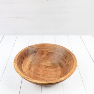 ชุดชามผลไม้ไม้สไตล์ยุโรปทำมือสวยงาม 4 ใบ ขัดเงา สำหรับเสิร์ฟอาหาร เพิ่มความโดดเด่นให้กับห้องครัวของคุณ CHMN553 - Product Image 5