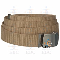 Ceinture tactique en nylon robuste pour uniforme formel, vente en gros, ceintures en tissu OEM, réglables, en sangle tissée PU/PVC avec boucle en alliage