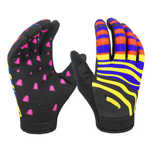 Gants de motocross en cuir personnalisés pour cyclistes de course MX MTB DH VTT tout-terrain équitation confortable protection Guanti Per - Product Image 1