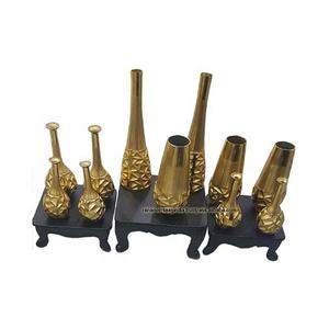 Florero de aluminio al por mayor superventas para hotel, oficina, restaurante, decoración para sala de estar - Product Image 1