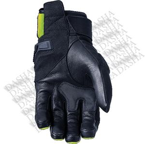 ถุงมือมอเตอร์ไบค์แบบสั้นหนังแท้สำหรับมอเตอร์ไซค์สีนีออนสำหรับแต่งได้สินค้ามาใหม่ - Product Image 2