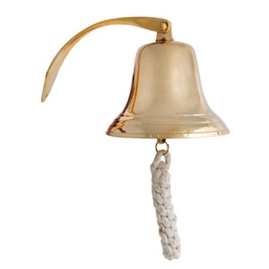Décoratif Cloche-Solide En Laiton Cloche de Cloche du Navire-Navire-Vintage Grande Cloche du Navire En Laiton-Cloche de L'église-Cloches En Laiton Massif-Cloc - Product Image 1