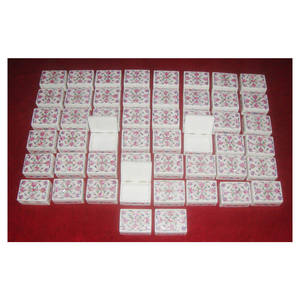 Cajas Personalizadas Hechas a Mano con Diseño Único de Madreperla en Color Verde y Rosa con Incrustaciones de Arte Floral en Grandes Cantidades - Product Image 1