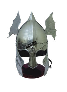 Casco Medieval de acero de calibre 18, armadura pulida de plata, Caballero - Product Image 5